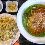 Bimisen - 台湾ラーメンと炒飯のセット