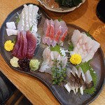 三代目まる天 - 刺盛り２人前３０００円