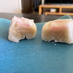 志ら井 - もも 断面