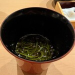 恵比寿 えんどう - 箸休めの「もずく」