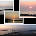 花あさぎ - 部屋から見た日の出