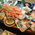 花あさぎ - 夕食全景