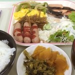 Sentoraru Hoteru Takeo Onsen Ekimae - 朝御飯はガッツリいきました！