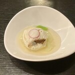 六間堂 - 鯛とアサリの真薯