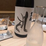 鮨 飛躍 - 黒龍大吟醸しずく（1500円）