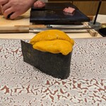鮨 飛躍 - むらさきウニ