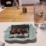 酒肴 新屋敷 - 鰻の巻物