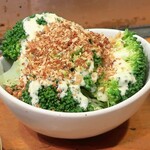 やきとり 正や - 茹でブロッコリー