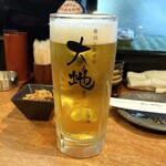 寿司と焼き鳥 大地 - 生。