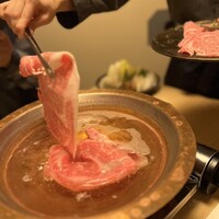 先斗町しゃぶしゃぶすき焼き きらく - 