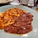 昭和焼肉 かたの - ★★ハツモト、上ホルモン、ハツ