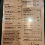 パントリー コヨーテ - ドリンクメニュー2