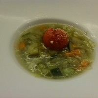 フレンチレストラン にき亭 そごう横浜店 - 井出トマトのロースト 夏野菜のピスト