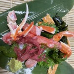 かに亭 - カニ刺し
