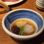 王道焼肉 豆だいふく - おろしポン酢で