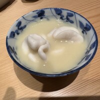 鮨処 やまと - 白子の白味噌仕立て