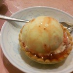 中国料理 响鈴 - アイスクリーム、ココナッツのゼリー入り