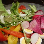 Restaurant & Wines ARISTA - 彩り野菜のバーニャカウダ 2014年8月