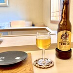 鮨おばな - 先ずはのエビス♫