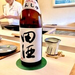 鮨おばな - 田酒　やはり旨いですね♫