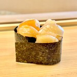 鮨おばな - モリモリの小柱