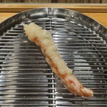 てんぷら 下村 - 車海老１尾目（天草）