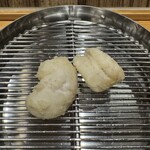 てんぷら 下村 - 河豚の白子