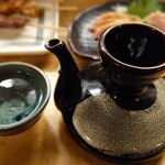 おてちきや - 芋焼酎 お湯割り 前割りしてるから飲みやすい