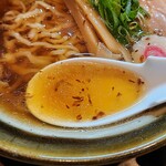旬采 zio - 煮干しそば のスープ
