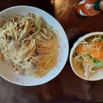 街の洋食屋 ラパン - 辛口キノコのスパゲッティ