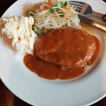 街の洋食屋 ラパン - ハンバーグ
