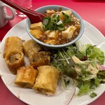 南海飯店 - 麻婆豆腐小＋春巻