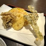 花ごろも - 天麩羅も相変わらず美味しい！