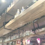 またあした - 店内雰囲気002、キープ金宮ボトル。