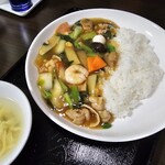 中華料理 桃菜 - 五目あんかけご飯