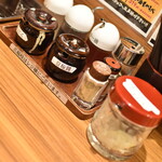 壱角家 - 卓上調味料２０２５年４月