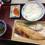 丸青食堂 - 焼き鯖定食６５０円