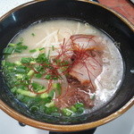 テールラーメン＆テールカレー よし久 - 「牛テール塩ラーメン」のプロトタイプⅠ【2013年8月】