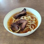 ドライブイン七輿 - チャーシューめん　350円