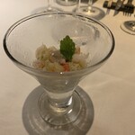 銀座あしべ - ズワイガニ　セリ