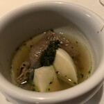 銀座あしべ - 熟成肉煮込み