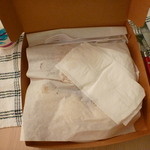 Rainbow DRIVE-IN - 開けるとナプキンとプラフォーク＆ナイフ