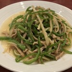 香妃園 - 牛肉とピーマンの炒め