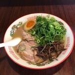 まる星 - 塩豚骨ラーメンネギ増し