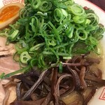 まる星 - 塩豚骨ラーメンネギ増し