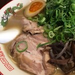 まる星 - 塩豚骨ラーメンネギ増し