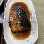 信栄食堂 - 鯖味噌煮