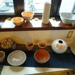 はしもと - 販売もされている「冨野台窯」の焼物♪