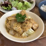 イートリー サン - ご近所さんのメインのポーク料理　マスタードのなんかでした(*^ω^*)メニューを取り忘れました(^-^;