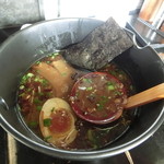 青空きっど 零壱 - 焦がしネギがいい香り。